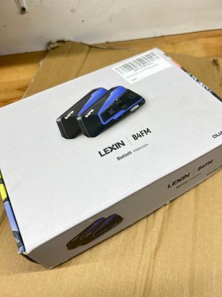 LEXIN 2X B4FM Intercomunicador Moto Bluetooth