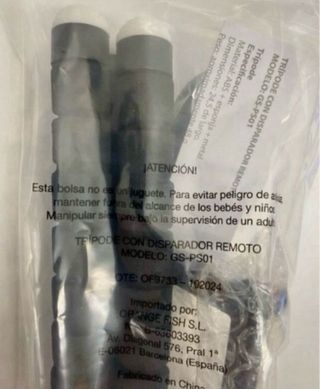 Tripode con control remoto para movil