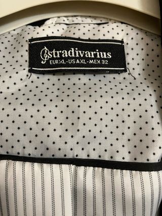 Blazer Stradivarius Beige Talla XL