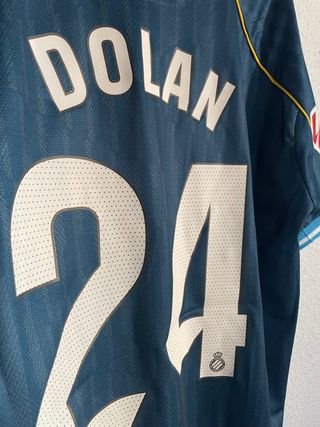 Camiseta de fútbol Kelme RCD Espanyol azul y amari