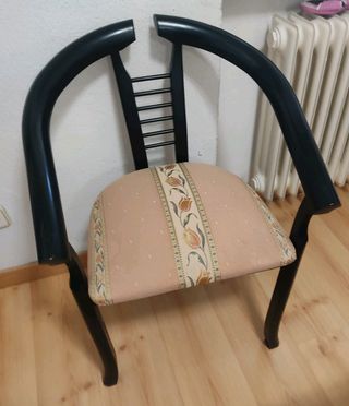 Mesa madera salon + sillas