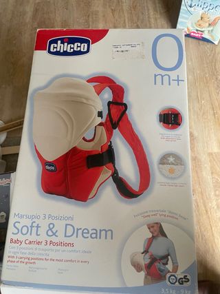 Mochila Porta Bebé Chicco Soft & Dream
