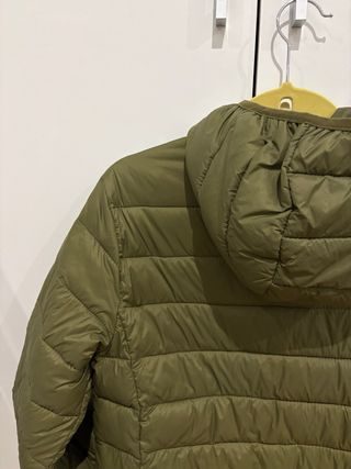 Plumífero ligero mujer verde