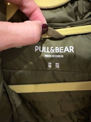 Plumífero ligero mujer verde