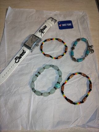 Nuovo Orologio Sweet Years + n. 4 braccialetti