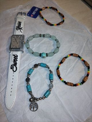 Nuovo Orologio Sweet Years + n. 4 braccialetti