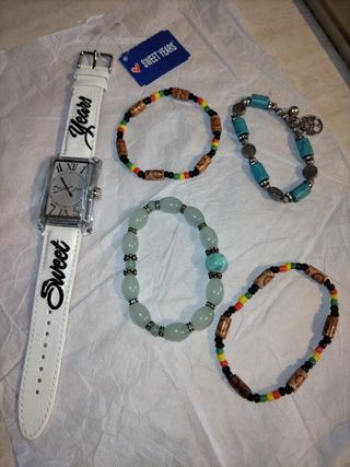 Nuovo Orologio Sweet Years + n. 4 braccialetti