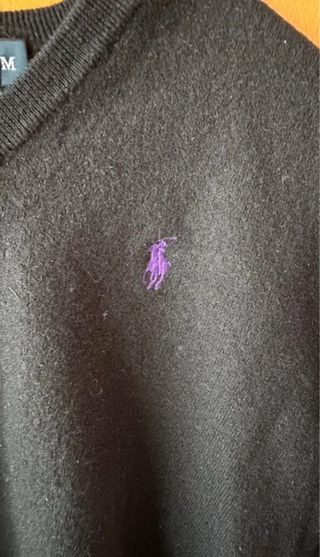 Jersey Polo Ralph Lauren Lana Azul