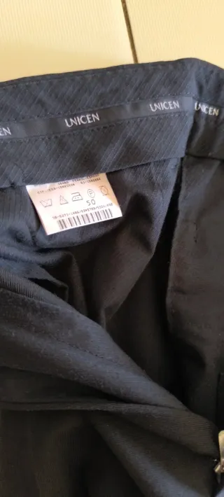 Traje negro talla 50