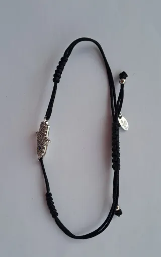 Pulsera Lotus Mano de Fátima ajustable
