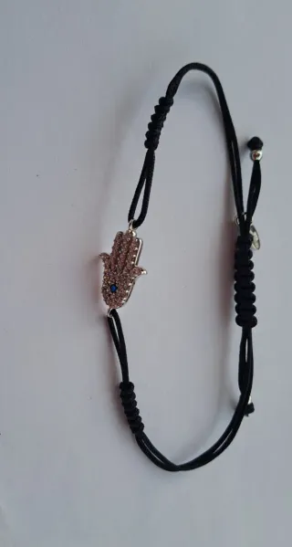 Pulsera Lotus Mano de Fátima ajustable