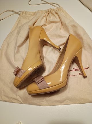 Scarpe donna Salvatore Ferragamo beige