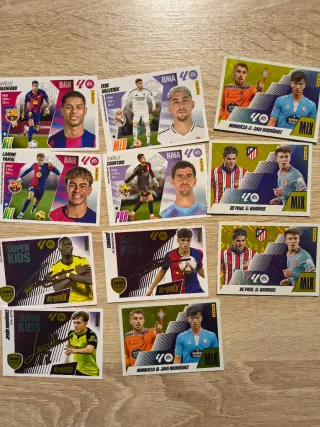 Cromos Liga Este 25-26 Repetidos