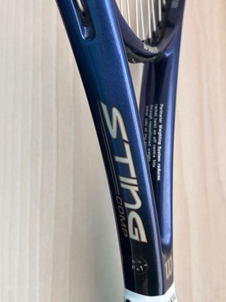 Raqueta de Tenis Wilson Sting Comp Azul