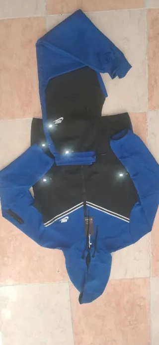 Conjunto chándal Nike azul y negro