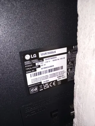 Samsung 43 y 2 lg 50pulgadas