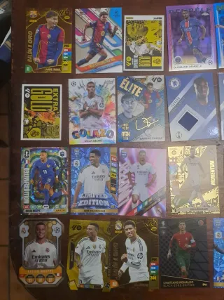 Cromos de fútbol varios jugadores
