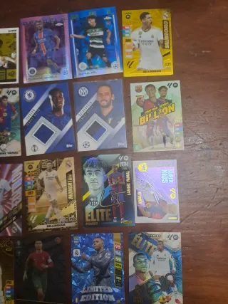 Cromos de fútbol varios jugadores