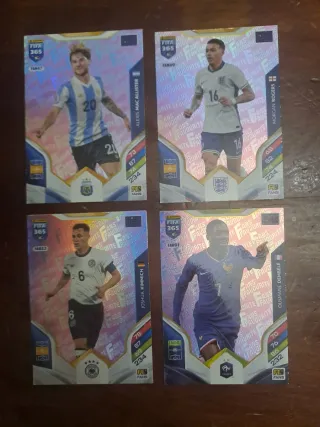 Cromos de fútbol varios jugadores
