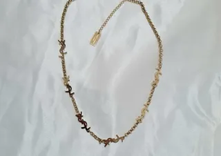 Collana YSL Acciaio Inox