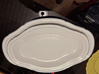 Vajilla Santa Clara porcelana blanca