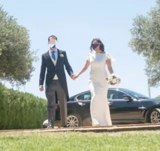 Vestido de Novia Alma Novias Blanco