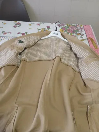 Giacca uomo beige