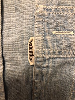 Camicia denim Valentino taglia M