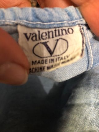 Camicia denim Valentino taglia M