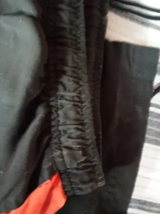 Chándal Reebok Naranja y Negro