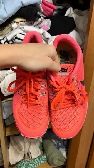 Zapatillas Nike Running/Gym Naranja Talla 38