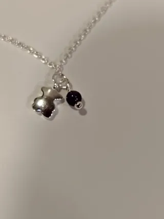 Gargantilla Tous Oso y Piedra Morada