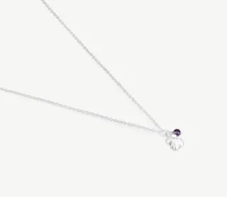 Gargantilla Tous Oso y Piedra Morada