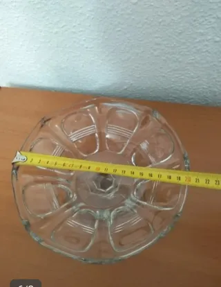 Frutero de cristal vintage, tiene más de 100 años