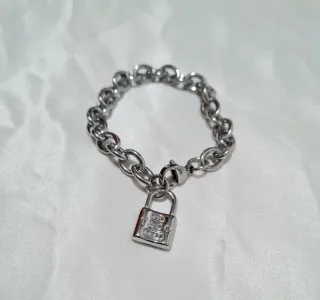Bracciale Lucchetto Argento
