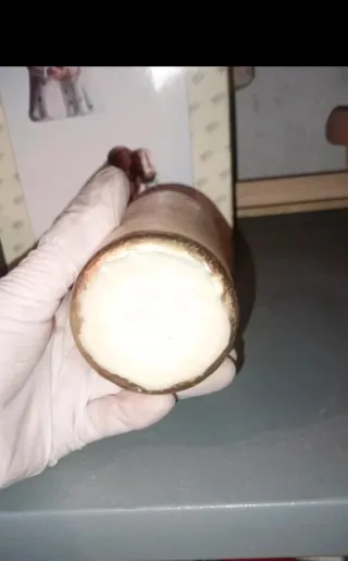 Candela decorata con angioletto