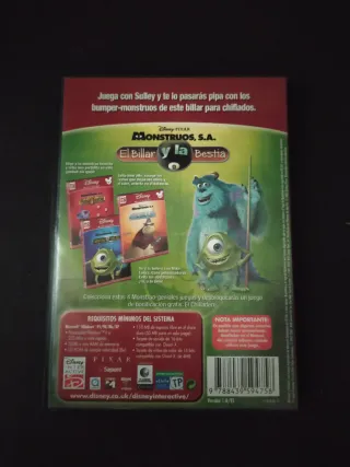 Videojuego de PC "Monstruos, S.A.".