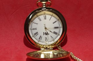 Reloj de Bolsillo Seiko JAL Dorado