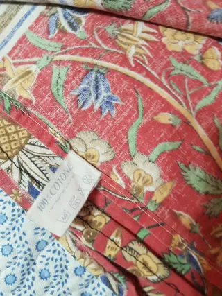 Tovaglia fantasia floreale e paisley