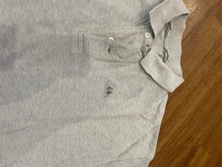 Polo Kappa uomo grigio