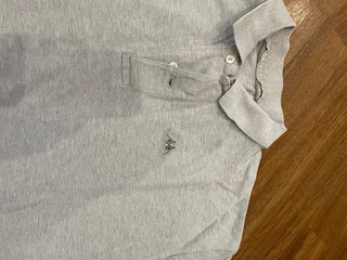 Polo Kappa uomo grigio