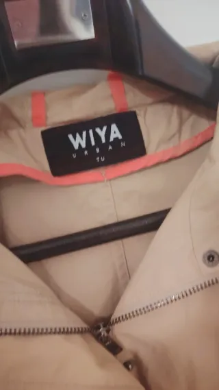 Parka Beige Talla Única (L/XL)