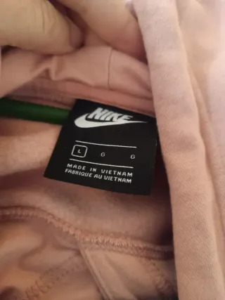 Sudadera Nike Talla L Rosa