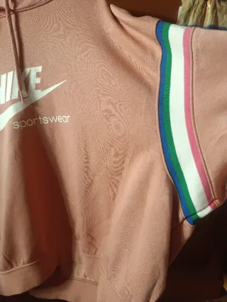 Sudadera Nike Talla L Rosa
