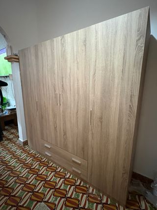 Base Cama Matrimonio con Almacenamiento