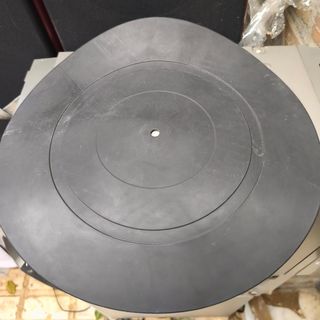 Goma para tocadiscos negra