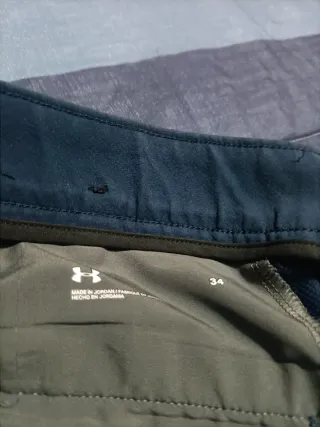 Bermudas Under Armour Hombre Talla 34 Azul