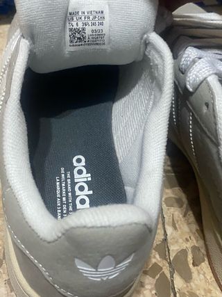 Zapatillas Adidas Campus Beige/Gris