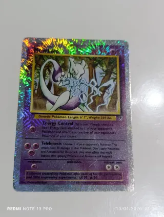 OFERTA DE MES ABRIl y MAYO Carta Pokémon Mewtwo