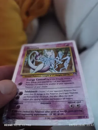 OFERTA DE MES ABRIl y MAYO Carta Pokémon Mewtwo